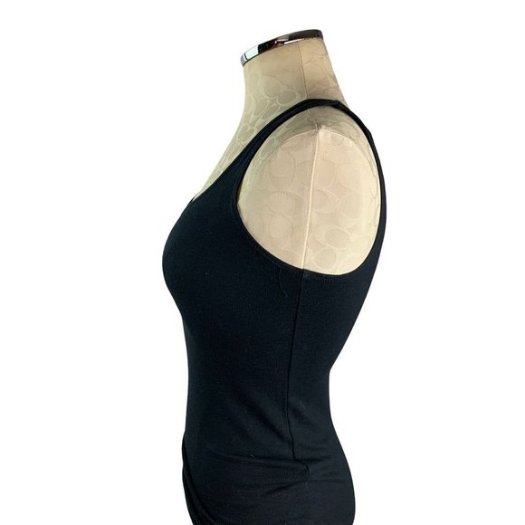 Medium Frenchi Women's Fitted Tank Lattice Detail Made in USA - Picture 3 of 6